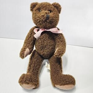 Boyds Bear Dark Brown Plush 10 inch  (Black Nose, White Tag)